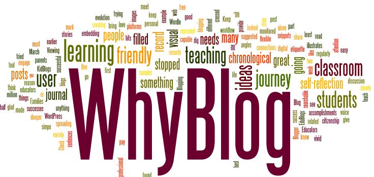 Why should I blog? Is it worth the time and trouble?