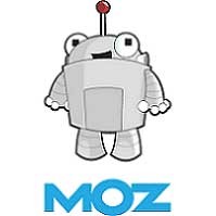 Moz logo. Moz is helpful in tracking domain authority.