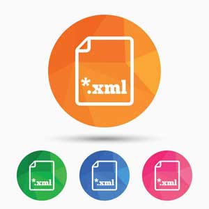 An XML sitemap may be one file or several.