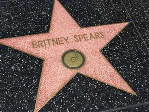 Star for Britney Spears on the Hollywood Walk of Fame