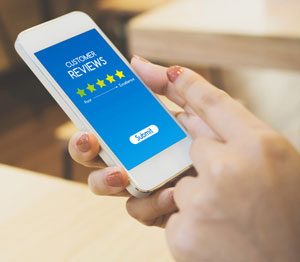 Online reviews and your responses to them can drive more sales.