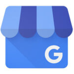 The logo of Google Business Profile (GBP), formerly Google My Business (GMB).